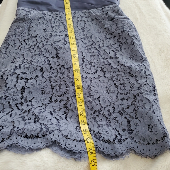 Gorgeous Graphite Strapless Dress - Picture 9 of 16